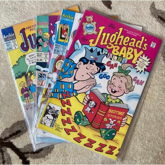 Vintage 90s Jughead Comic Lot 1990s Archie Comics Veronica Lodge Betty Cooper - Picture 1 of 6
